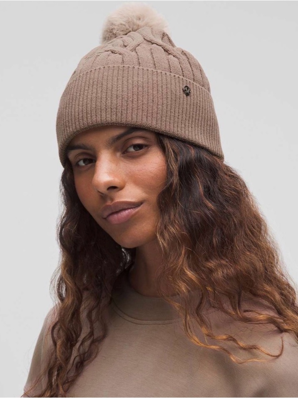 Lululemon Womens Cable-Knit Pom-Pom
Beanie